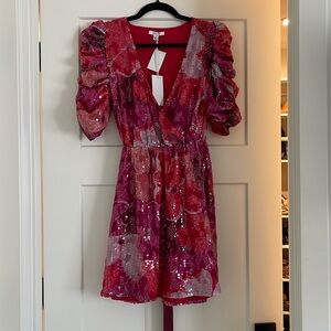 BTFL-Life cocktail dress. Color Red. Size Medium. Never worn. Still has tags.